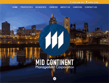 Tablet Screenshot of midcontinentmgmt.com